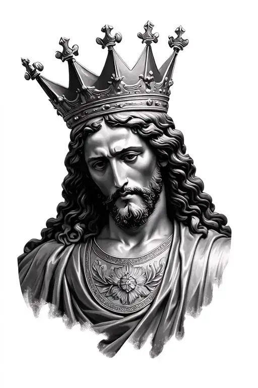 Christ With Crown