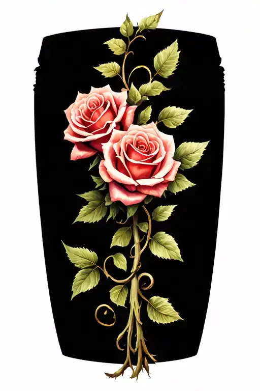 Roses Wrapped Vines Wrapped