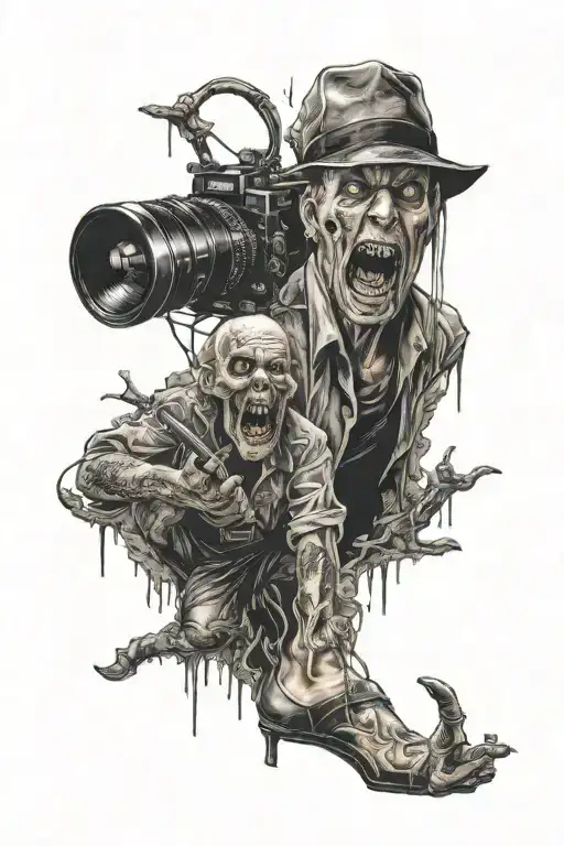 Horror Movie Characters Leg