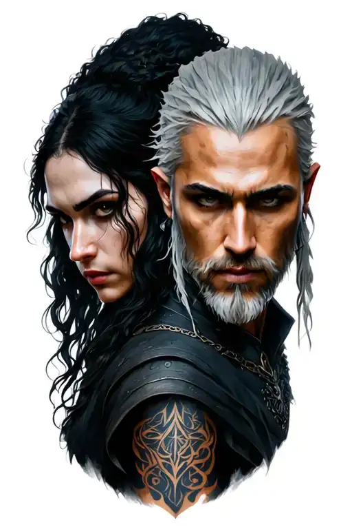 Witcher Geralt Yennefer And Characteristics