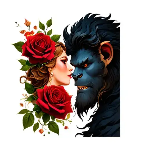 Beaty And The Beast Rose