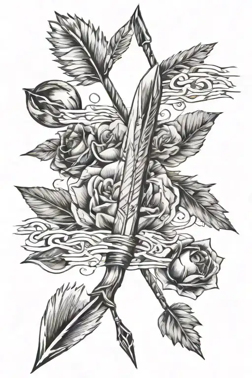 Arrow On The Arm Sleeve