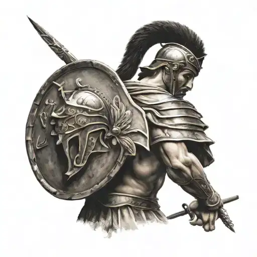 Greek Spartan Warrior