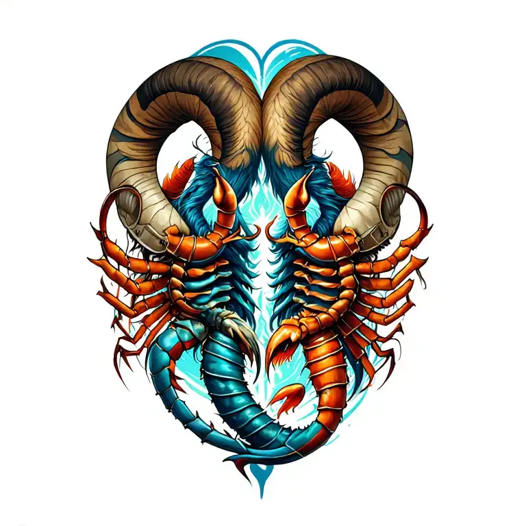 Aries And Scorpio Locked In Battle
