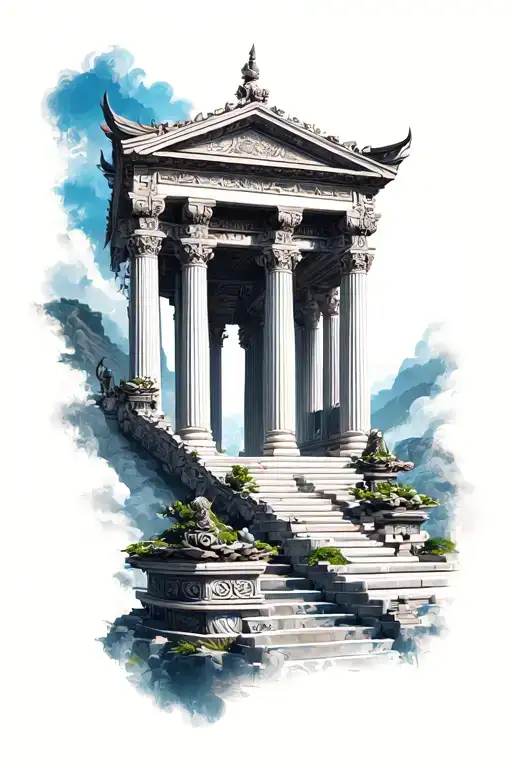 Temple Architecture Forming