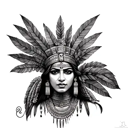 Azteca Guerrero Maya