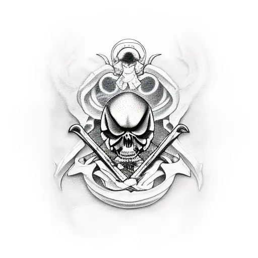 Reaper With Si-fi Scythe