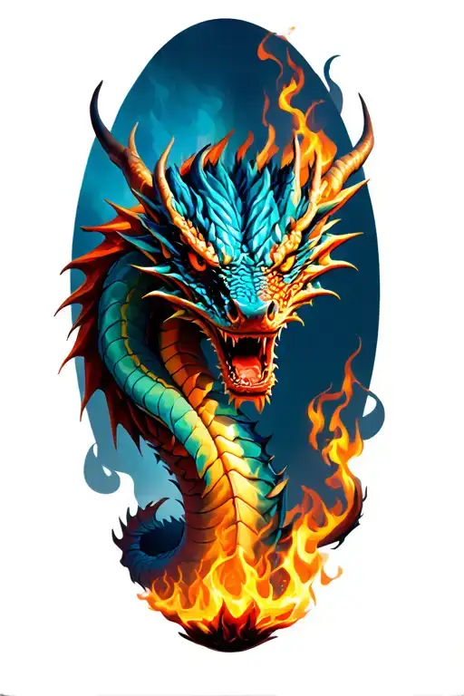 Dragon Breathing Fire