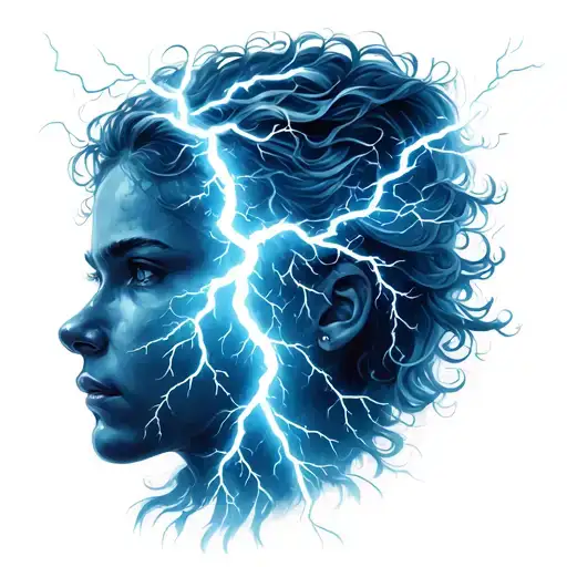 Storm With Lightning Bolts