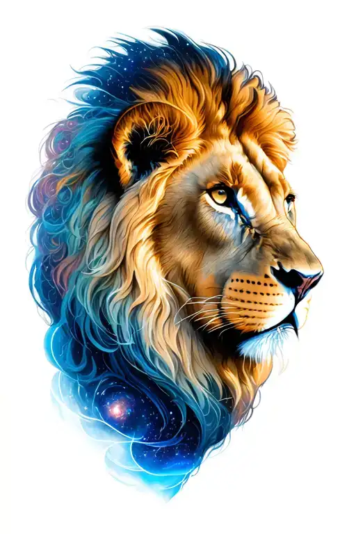 Universe And Lion