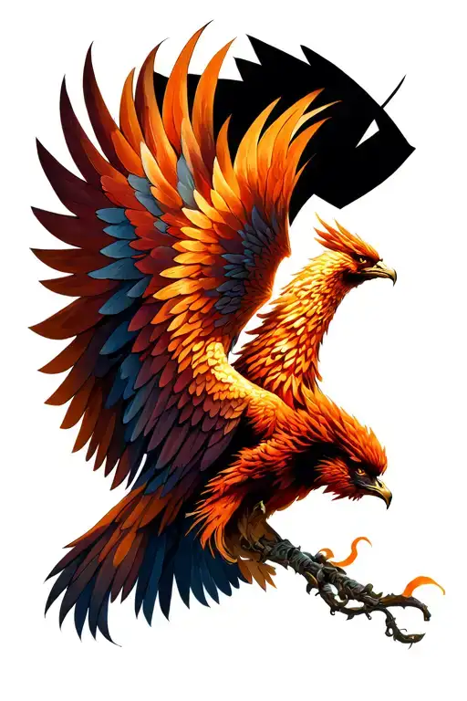 Phoenix Wings Spread