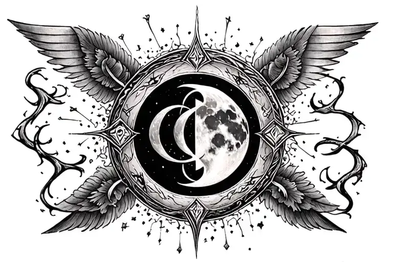 Rune Of Richeswith The Cyle Of The Moon Phases