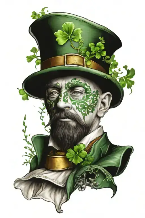 Irish Themed Tattoo Incorporating