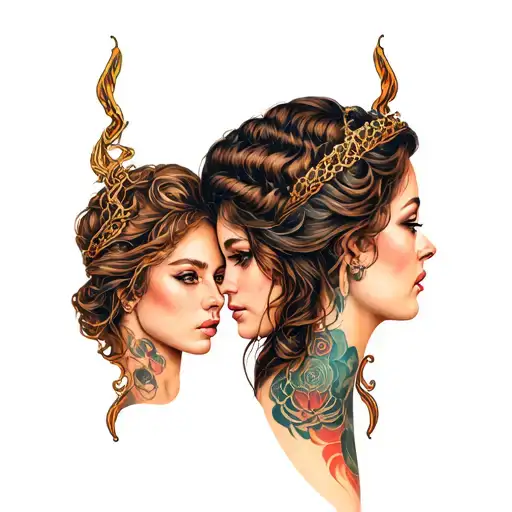 Gemini Two Females Together