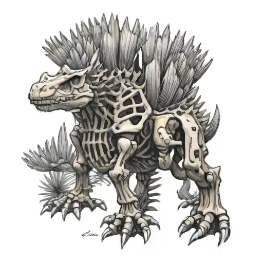 Stegosaurus Skeleton