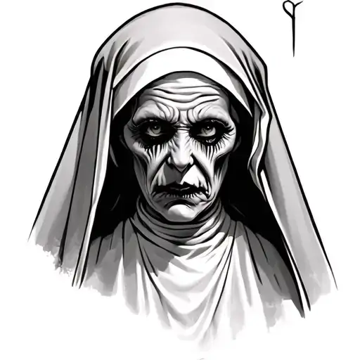 Possessed Demonic Nun