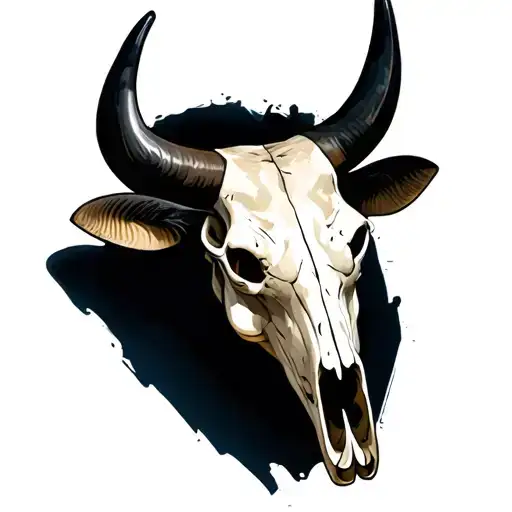 A Bull Skull