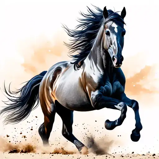 Horse Galloping