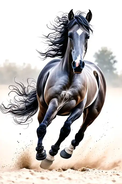 Horse Running