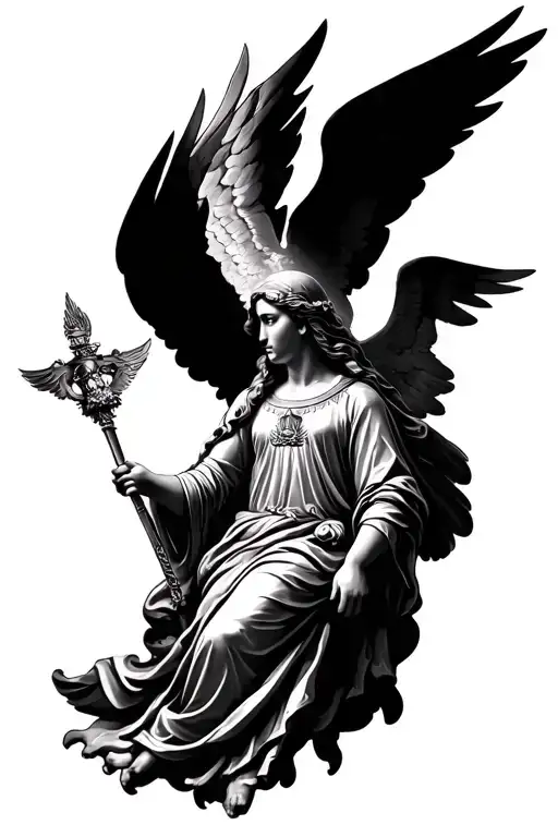 Archangel Michael And Agia Sophia