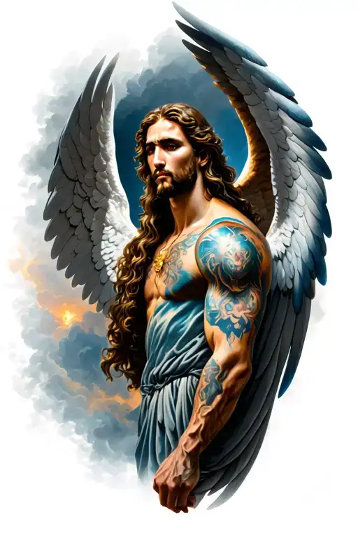 Archangel Michael Ic Xs Ni Ka Fore Arm