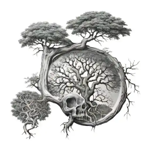 Tree Of Life And Embryo Inside Of It