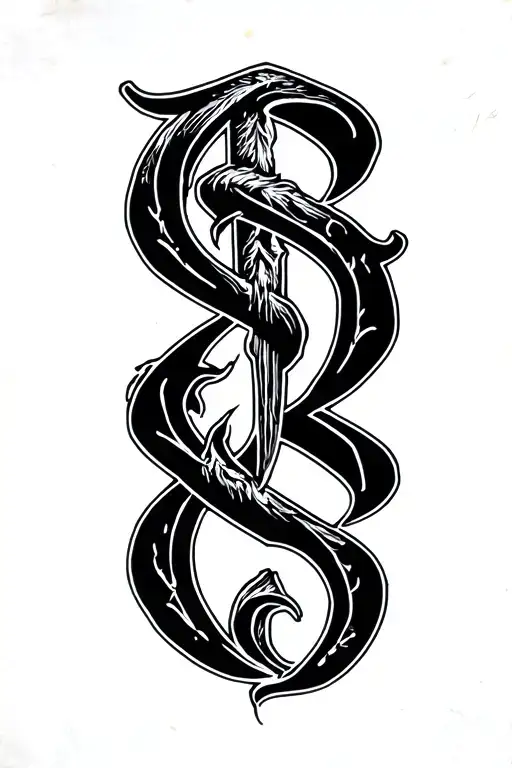 Simple Old English Font
