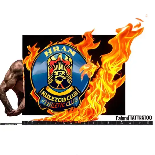 Huracan Athletic Club On Fire