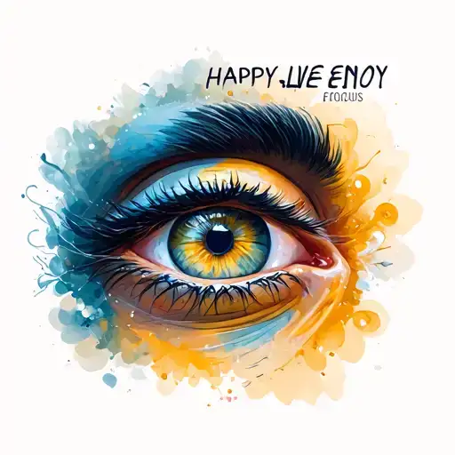 Focus Life Live Happy Enjoy
