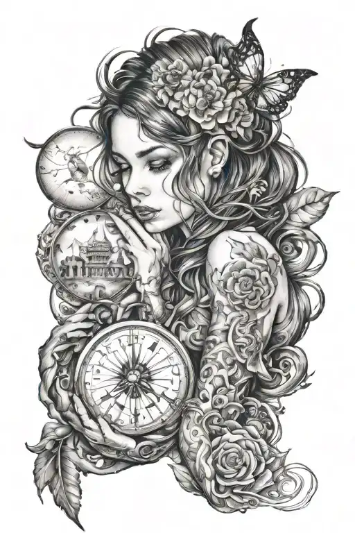 A Dreamer Girl Holding Her Dreams Imagination Creativity