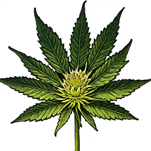 Marijuana Flower Realistic