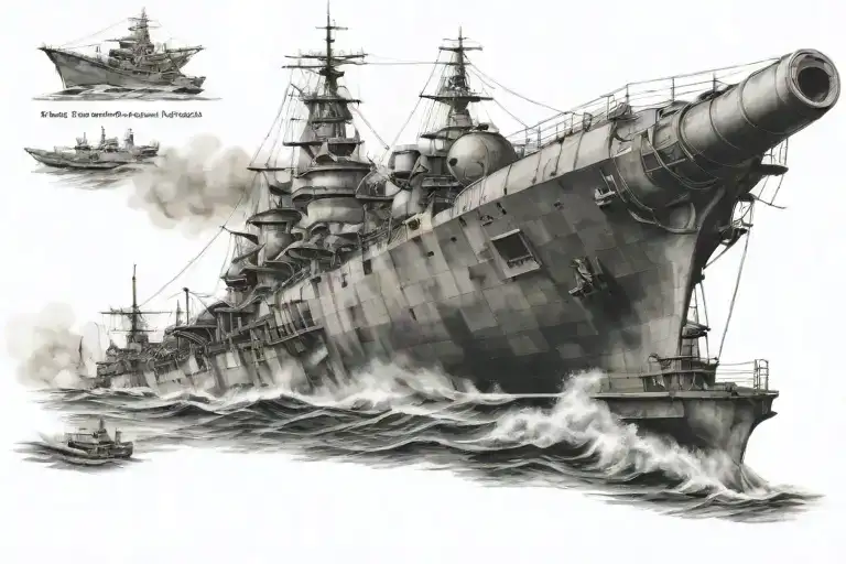 A Old Battleship