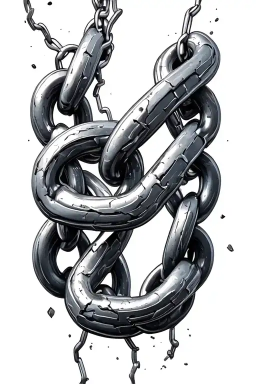 Broken Chain 3D
