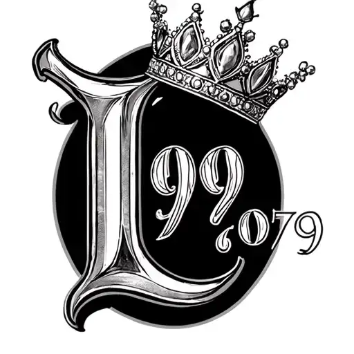 The Letter E With A Tiara And The Number 1979
