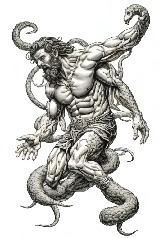 Hercules Vs Snake Achelous