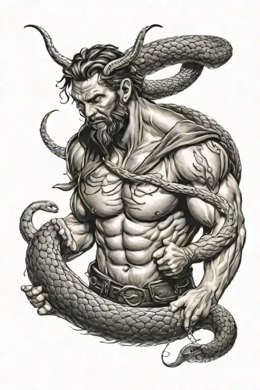 Hercules Vs Snake