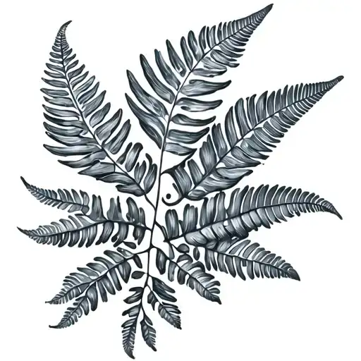 New Zealand Tribal Silver Fern