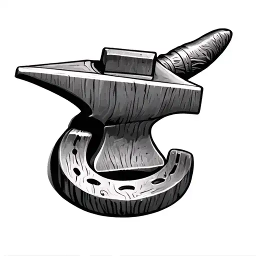 Horse Shoe And Anvil