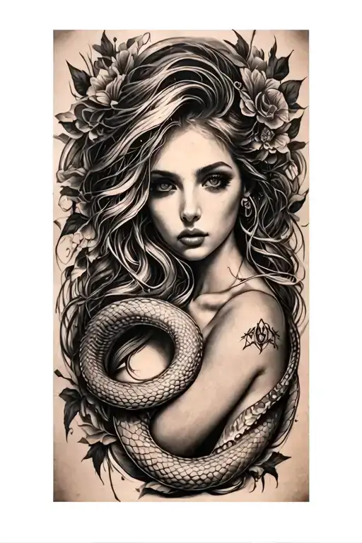 Phionex Snaking Acorss Upper Thigh