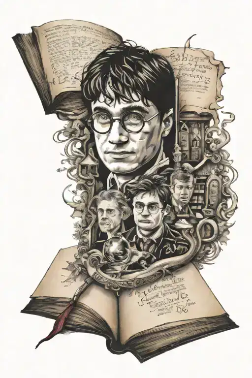 Harry Potter Book Open