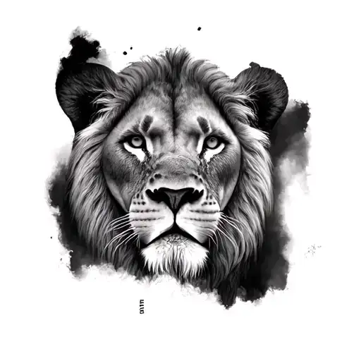 Lion Face Zulfiqar Through Face