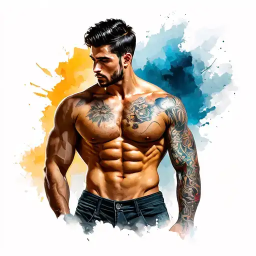 Muscle Shirtless Men