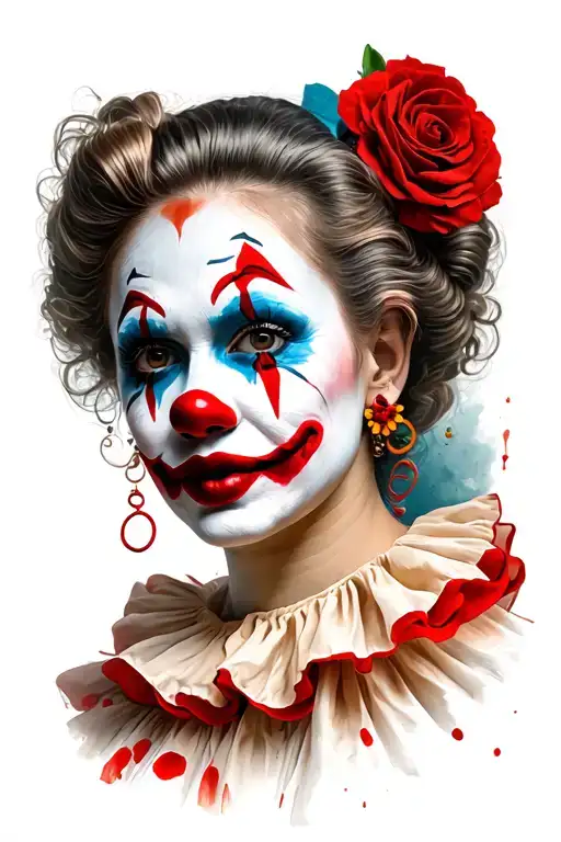 Clown Woman