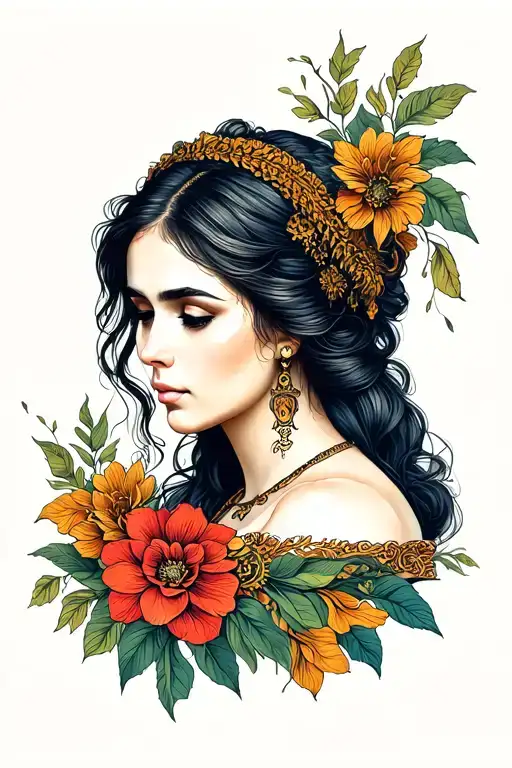 Church -Style Cling Woman