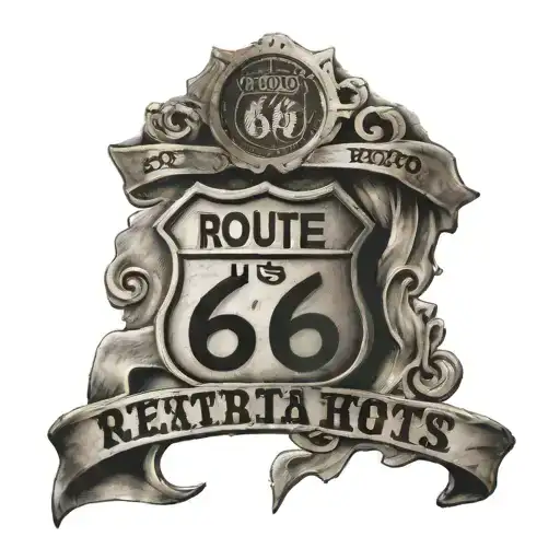 Route 66 Sign