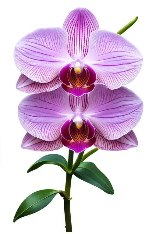 Orchid Type Flowers