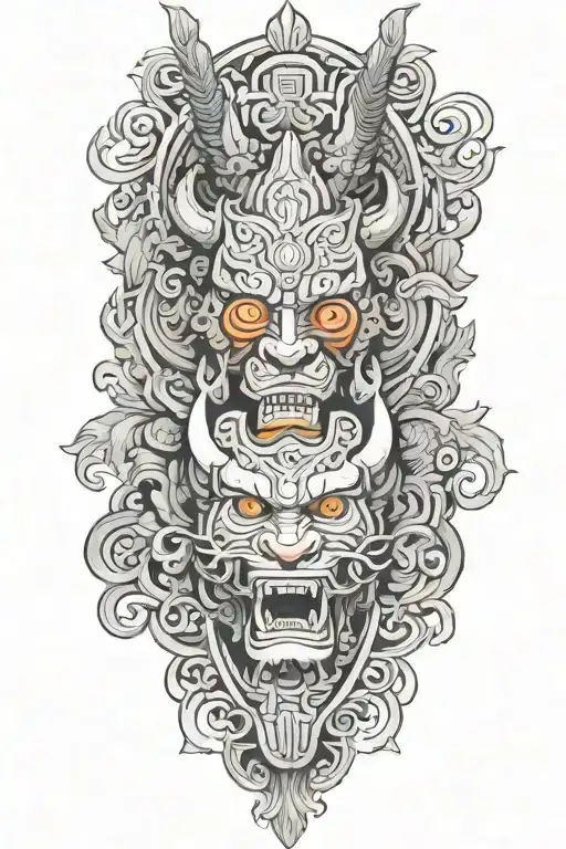 Korean Traditional Patter On The Back Ground And Make It Flat On The Bottom