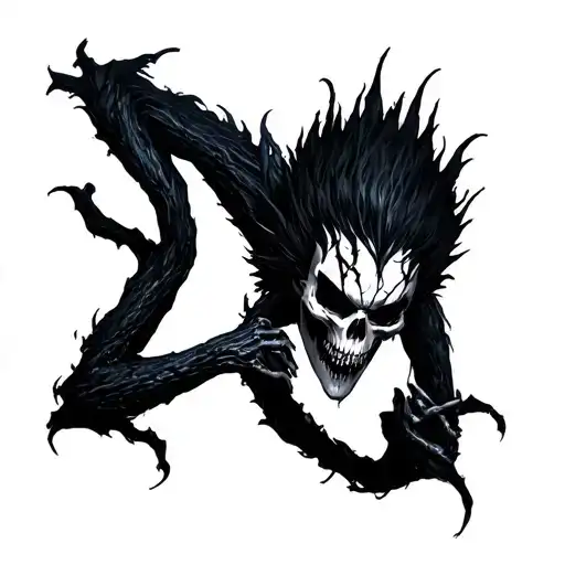 God Of Death Ryuk Note Of Death