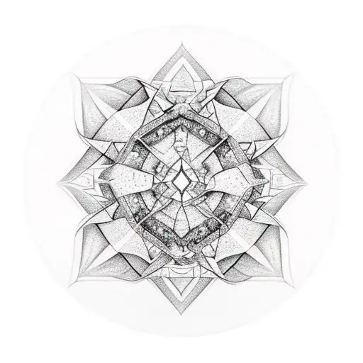 Large Diamond Surrounded By Vines