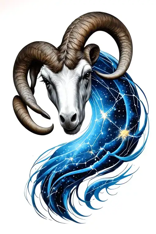 Aries Constellation Intertwined